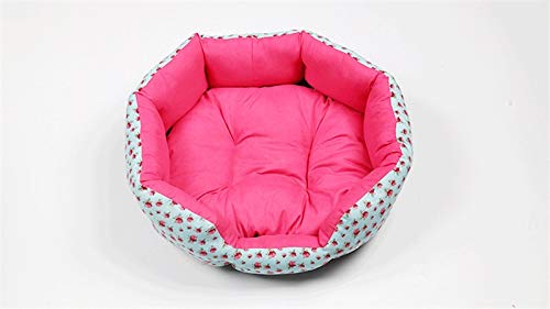 Couchage pour chat doux de qualité supérieure en tissu bleu - 5