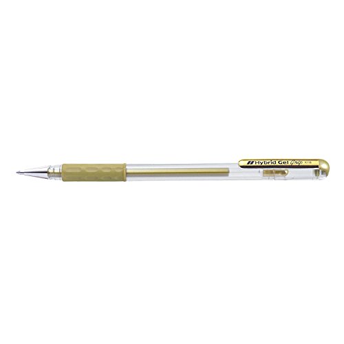Bolígrafos Pentel Hybrid Gel Grip Metalizados x2 miniatura 2