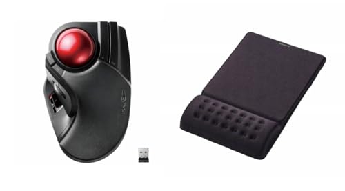 ELECOM - エレコム トラックボール ワイヤレス  M-HT1DRXBK マウス Amazon.co.jp: エレコム マウス ワイヤレス (レシーバー付属