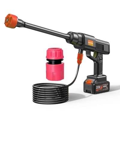 Pressure Washers,Cordless Pressure Washer 10-Stage Adjustable