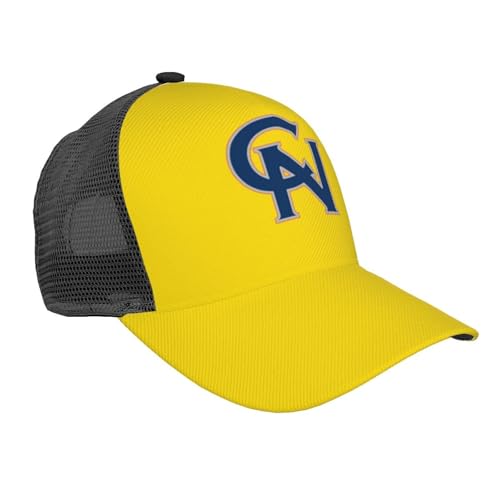 Carson Newman University Hat Adjustable Washable Adult Curved Brim Mesh Baseball Cap Black