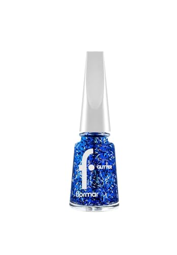 Yoğun Simli Şeffaf Oje - Glitter Nail Enamel - Gl07 Sapphire Shine - 8682536049832