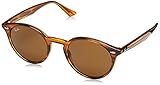 Lunette de Soleil Ray-Ban 0RB2180 Montures de Lunettes, Or (Striped Red Havana), 51.0 Mixte Adulte