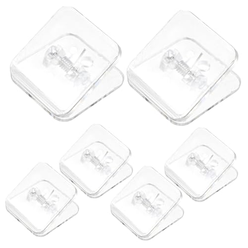 Toddmomy Pee Pad Holder for Dogs Wall Mount Pads Clip Adhesive Dog Potty Training 6 Pack Easy to Install