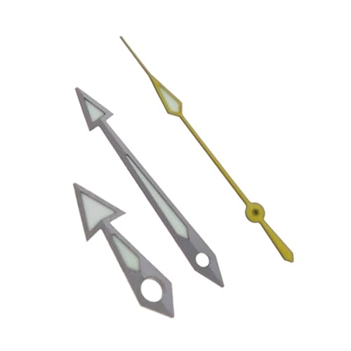 WVTVBYLKLP(売店) SKX007 矢印チップ NH34 35 36 38 70 自動巻きムーブメント時計針に適合 時計の針(Gun Yellow)