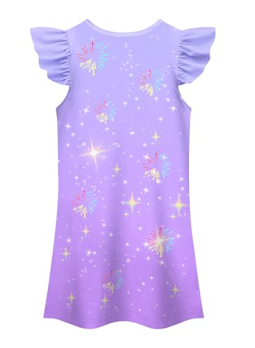 Girls Fashion Dresses Kids Pop Singer Graphic Playwear Novelty Casual Wear Birthday Gift 4-12 Years4