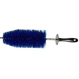 EZ Detail Big Wheel Brush – 18-Inch Flexible Nylon Rim & Barrel Cleaner for Cars, Trucks, Motorcycles – Hard-to-Reach Areas, Non-Scratch Auto Detailing Tool