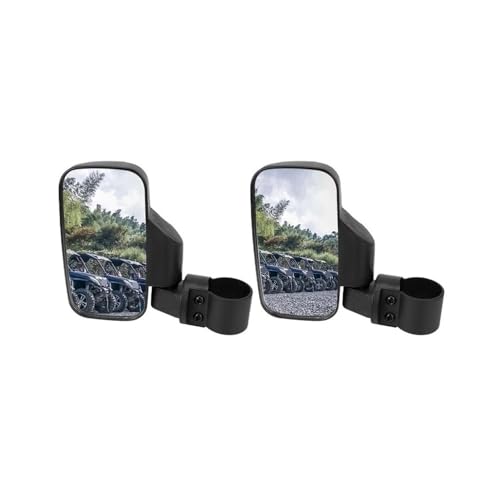 Moto guidon mirror kit pour éliminer les angles morts avec les lentilles convexes
