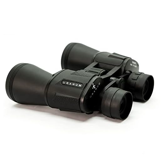 Binóculo 10x50 Look-1 Uranum Binóculos Longo Alcance C/Bolsa Potente Para Acampar Pesca Fazenda Teatro Trilha Pássaros
