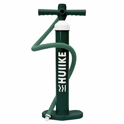 HUIIKE Paddle Board Pump Manual with Double Action Sup Hand Pump of 15 PSI Stable Handpump for Paddleboarding Paddleboard Handpump | Paddle Board Accessories for Inflatable Stand Up Paddleboard