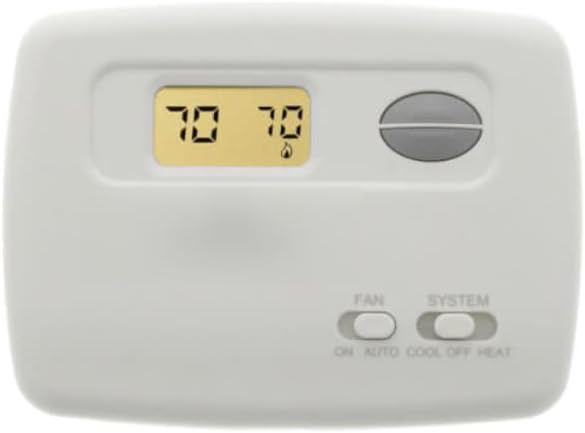 1F78-144 Non-Programmable Thermostat, 24 Volt Horizontal Replacement fit for White Rodgers Genuine Original Equipment Manufacturer (OEM) Part