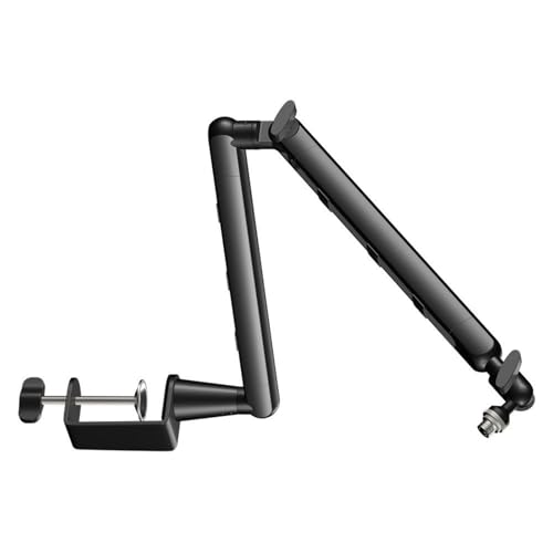 Support de microphone de bureau à profil bas réglable compatible bras Blue Yeti
