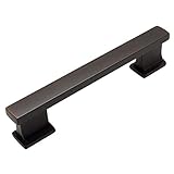 10 Pack - Cosmas 702-4ORB Oil Rubbed Bronze Contemporary Cabinet Hardware Handle Pull - 4