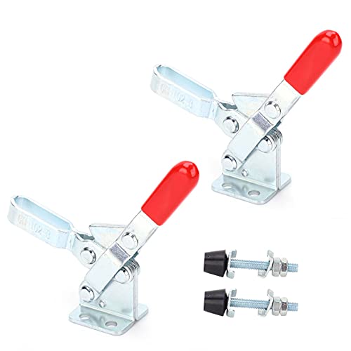 Morsetto a Ginocchiera Orizzontale, Morsetto per Fissaggio Rapido a Gomito per Dispositivo di Saldatura di Tenuta di 100 Kg GH 102 B