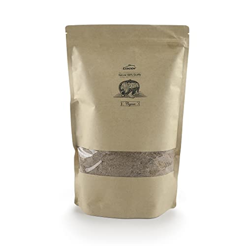 Lacor - 69568 - Lacor 69560 - Fumoir à aliments, Serri pour fumer, Bois de chêne, 100% naturel, Saveur de Cognac : Apporte un goût doux et aromatique, 500 g