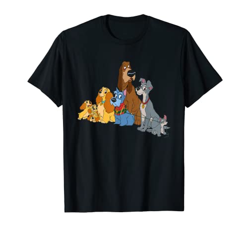 Disney Lady and the Tramp Dogs T-Shirt