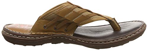 Lee Cooper Men Leather Flip Flops Thong Sandals