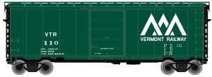 Atlas N 40' PS-1 Boxcar Vermont Railway #110