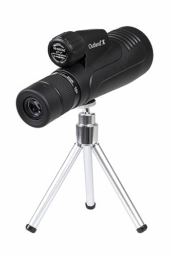 Celestron 72373 Outland X 10-30x50mm Waterproof Monocular with Tripod, Cleaning Cloth, Eyepiece Covers and Belt Case - Image 4