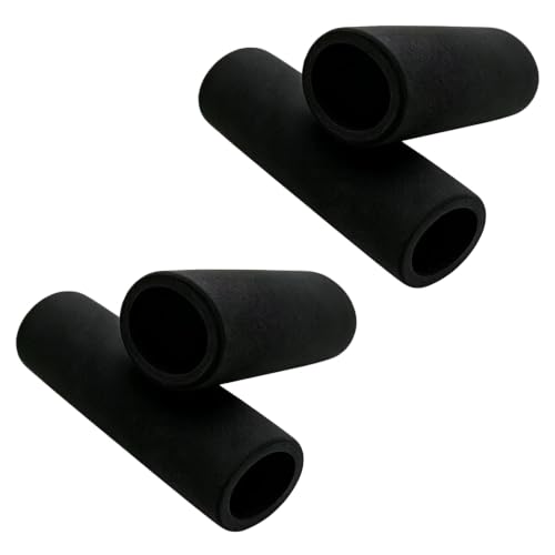 4 Piezas Espuma Cubre Puños Moto, Diámetro Interior De 3,17-3,68 cm