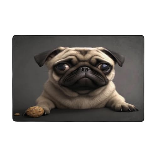 Tapis moderne doux imprimé de haute qualité pour salon chic - 2