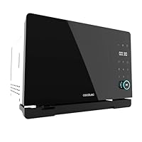 Cecotec Elektrischer Tischdampfbackofen 40L Bake&Steam 4000 Combi Gyro Advance. 2400W, Dampf, Konvektion und Heißluftfritteuse, 8 Funktionen, Drehspieß und 1,4L Tank