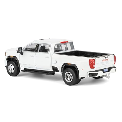 Replica 1:64 GMC Sierra 3500HD Denali Blanca miniatura 4