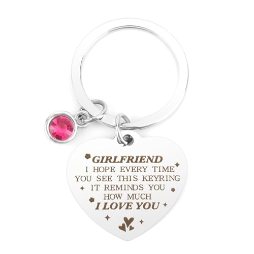 Gifts for Girlfriend,Birthday Gifts for Her,Girlfriend Gifts,Girlfriend Keyring,Presents for Girlfriend,Valentines Gifts for Her,Girlfriend Christmas Gifts,Christmas Gifts for Girlfriend,Gifts for Her