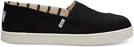 TOMS Women's Black Heritage Canvas Cupsole 10013515 (Size: 7) | Image 4