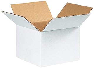 Shipping Box,Single Wall,32 Ect,White