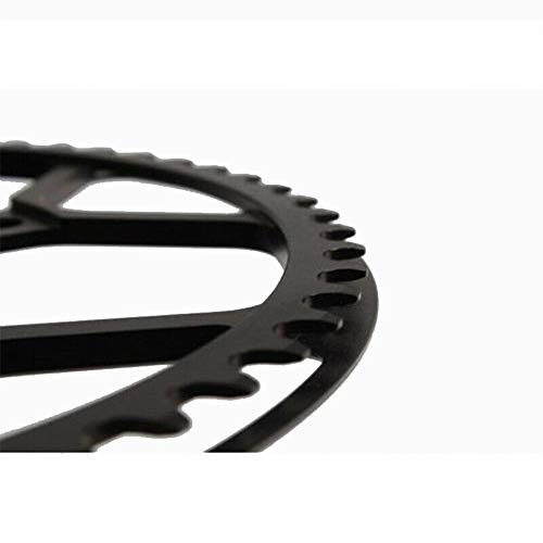 image for BUCKLOS 【US Stock】 Folding Bike 130 BCD Crank, Round Single Speed 