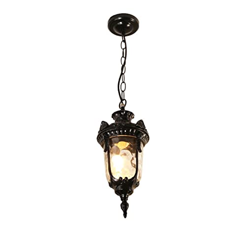 Lustre suspendu LED moderne en métal : illuminez enfin vos grands espaces extérieurs