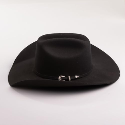 Image of Justin Men's Rodeo Hat - 3X Wool Collection - Cattleman Crease Crown - 4 inch Brim