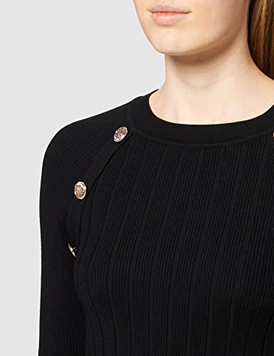 Robe pull ajustée en maille douce idéale pour le bureau et les sorties