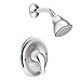 Moen L2352EP Chateau Single Handle Posi-Temp Shower Faucet Valve Included, Chrome