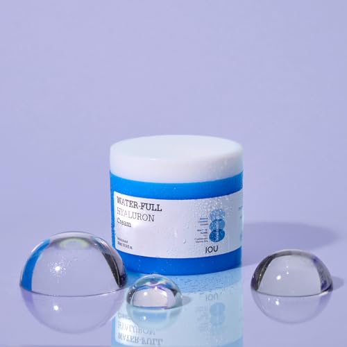 WELCOS WATER-FULL HYALURON Cream | Intensive Face Moisturizer for Long-Lasting Hydration | Soothing & Nourishing w/Hyaluronic Acid | Hydrating Bomb | Korean Skin Care | 300ml / 10.14 Fl. oz