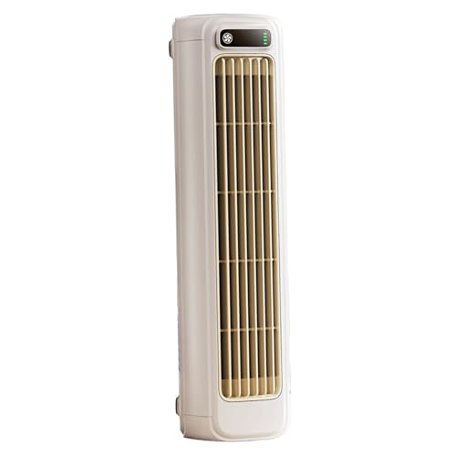 Muzrunq Aire Acondicionado portátil pequeño, Recargable, circulante, silencioso, de 3 velocidades, para Colgar o Colocar en casa, Oficina y Camping.