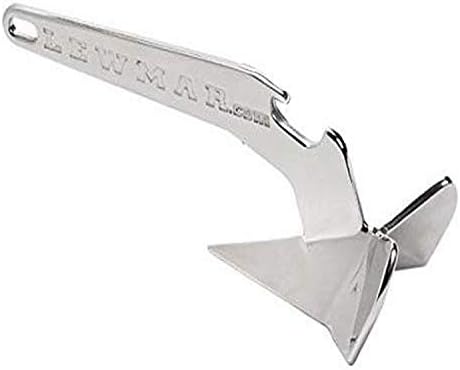 Lewmar Baby Delta Anchor Bottle Opener, 5-1/4" L x 2" W x 1-1/2" H Mirror-Polished Stainless Steel, Boat Galley Gift, Novelty Replica image 4