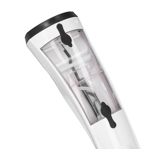 Wakects Akku Fenstersauger, Fensterreiniger Elektrisch, Fensterreiniger Elektrisch für Fenster Putzen, mit Sprühflasche und Mikrofaserwischer, 2000 mAh, für Glas, Fliesen, Spiegel