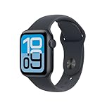 Apple Watch SE 3 GPS + Cellular, Cassa 40 mm in alluminio mezzanotte con Cinturino Sport mezzanotte - M/L