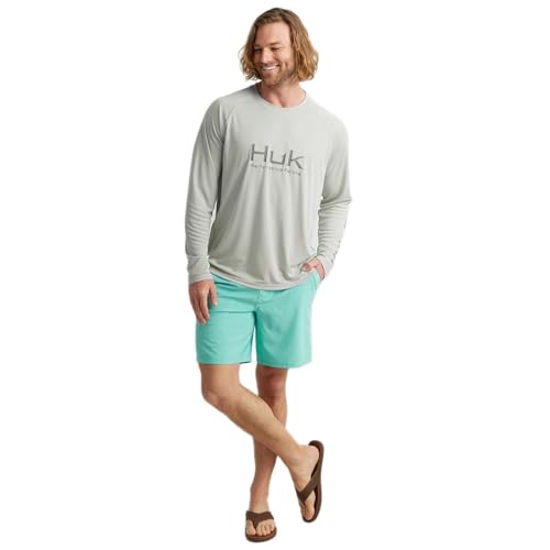 Image of HUK Men's Pursuit Vented Long Sleeve Fishing Shirt (+30 UPF)