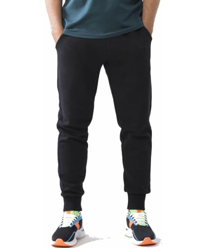 Everlast Pantalon Homme Manchette, Noir , XXL