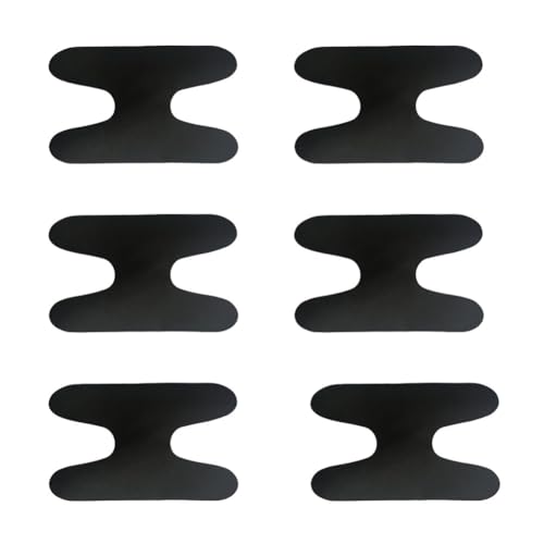 NiuLumea Almohadillas de espuma de neopreno para botas de esquí para soporte de tobillo, acolchado autoadhesivo para botas de snowboard, insertos de cojín flexibles para hombres y mujeres, tipo 12 C o