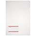 Produktbild Herlitz 10913804 Aktenhülle A4 glasklar mit Etikett, PP, 0,180 mm transparent