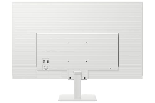 Samsung LS32FM501UXXU 32" Full Hd HDR10 Smart Monitor With Speakers - White - 1920X1080, Usb, Hdmi, Wifi, Bluetooth, Remote Control, Smart Hub For Tv Streaming, Catch Up Apps And Gaming Hub - 8
