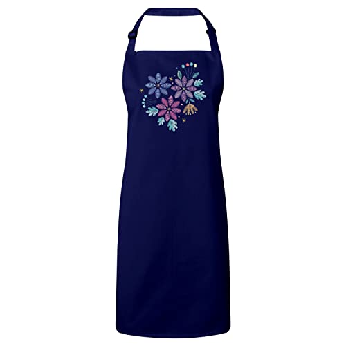 Tablier cuisine premium navy pour cuisiner avec style au quotidien