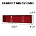 DisplayGift 1 Sword Sabre Cabinet Stand Holder Wall Rack Display Case Shadow Box Lockable with 98% UV Protection Mahogany Finish KCS03-MA