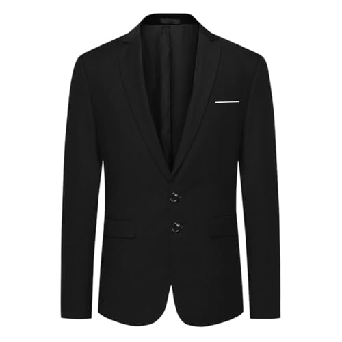 Allthemen Sakko Herren Slim Fit Anzugjacke Business Blazer 2 Knöpfe Sakko...