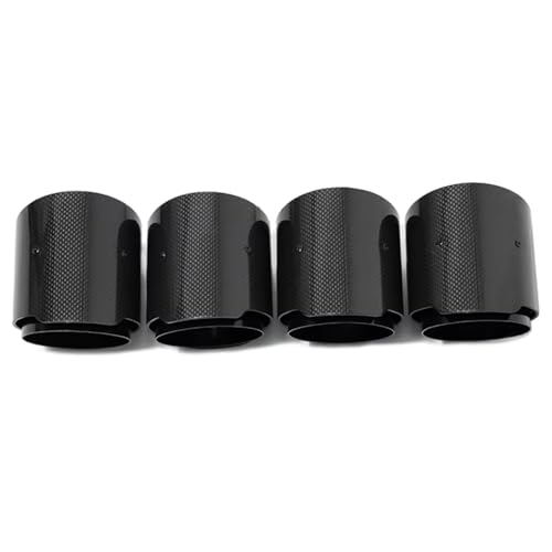 Terminales de escape en fibra de carbono para X3M y X4M F97 F98 con sistema de enchufe directo