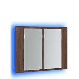 Matériau en bois durable et facile d'entretien : le panneau en bois robuste résiste à l'humidité et se nettoie rapidement avec un chiffon humide - Parfait pour le lavage quotidien à la vapeur des mains. La construction robuste peut supporter jusqu'à 60 kg, de sorte que shampooing, serviettes et ustensiles de beauté disparaissent en toute sécurité au-dessus du petit WC d'invités.